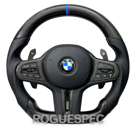 BMW F9X custom steering wheel
