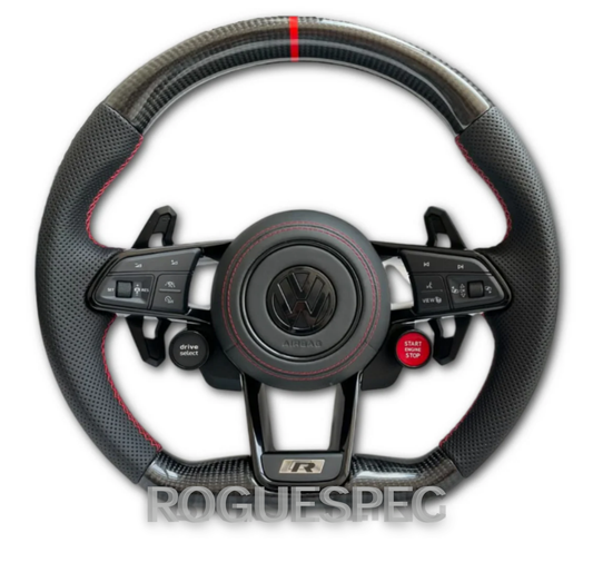 Custom VW-Audi inspired custom steering wheel