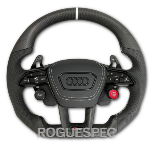 AUDI RS6 custom steering wheel
