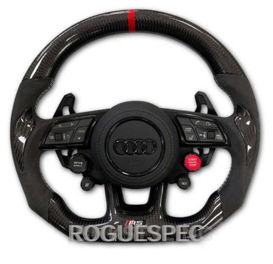 AUDI RS3 custom steering wheel